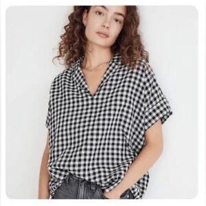 Madewell
Swenson Popover Shirt in Double-Faced Gingham